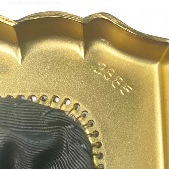 Vintage Whiting & Davis Black Beaded Mesh Evening Bag - Picture 6 of 10